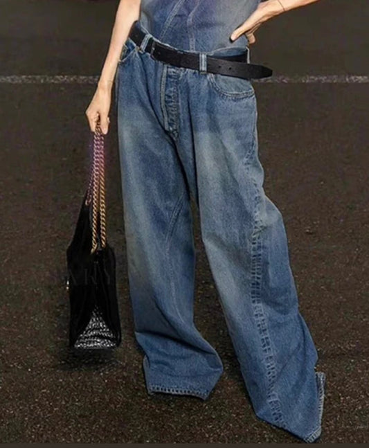 Ultra-Baggy Streetwear Denim Jeans – Effortless Cool with Maximum Comfort